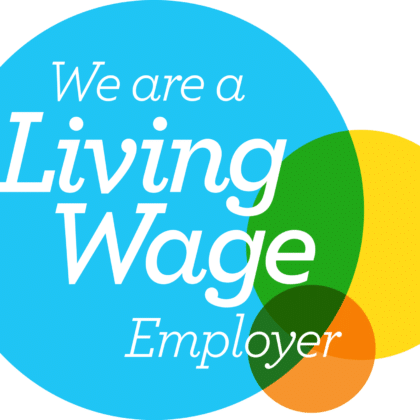 LW Employer logo transparent Accredited Living Wage Employer! Frameclad