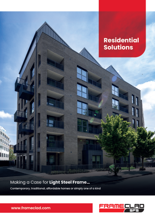 Frameclad Residential Solutions Front Cover